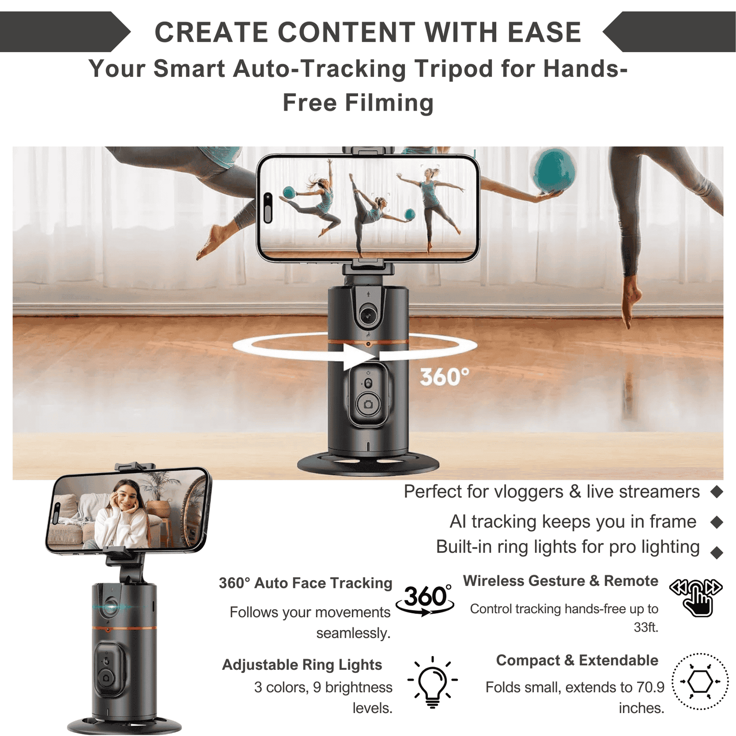 Alpohub™ Orbit360 Face Tracking Hub